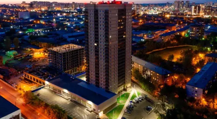 жк на дудинской вид сверху