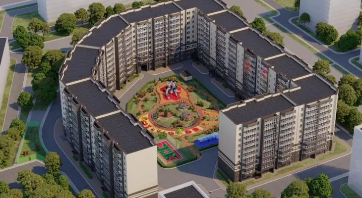 жк сэлфорт макет комплекса