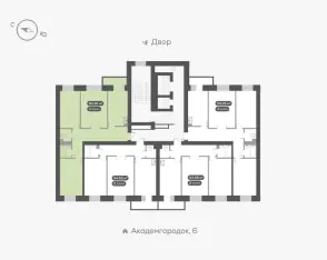 ЖК Академгородок, дом 7, подъезд 2