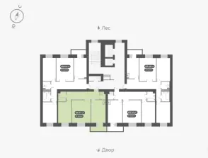 ЖК Академгородок, дом 7, подъезд 4