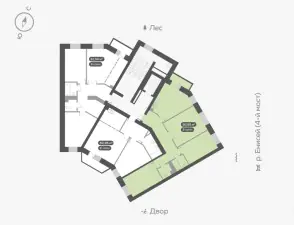 ЖК Академгородок, дом 7, подъезд 5