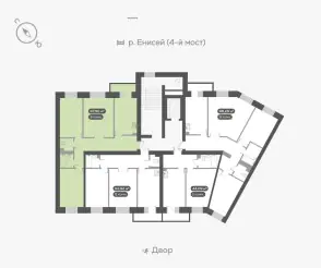 ЖК Академгородок, дом 7, подъезд 7