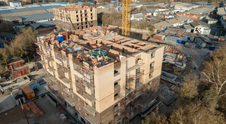 Ход строительства, октябрь 2025