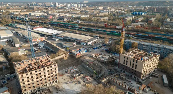Ход строительства, октябрь 2025