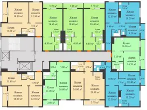 ЖК Дубенский, дом 7.1, этаж 17