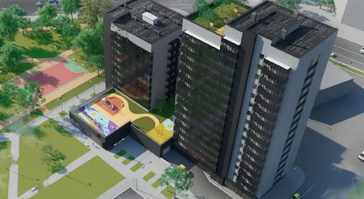 ЖК Хауспарк (Housepark) вид сверху