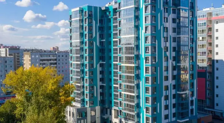 ЖК Инновация вид с высокого ракурса