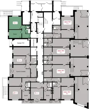 ЖК Классика, дом 1, этаж 1