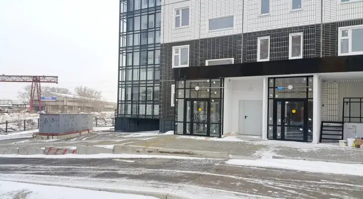 ЖК Мичурино двор перед подъездом