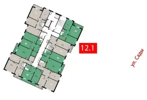 ЖК На Курчатова, дом 12.1