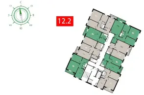 ЖК На Курчатова, дом 12.2