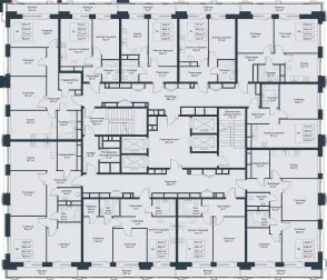 ЖК Небо над Енисеем, корпус 1, типовой этаж