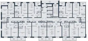 ЖК Небо над Енисеем, корпус 2-1, типовой этаж