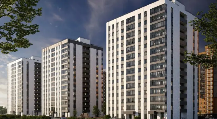 ЖК Остров на Норильской фасад