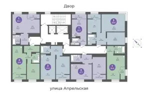 ЖК Перемены, дом 1, секция 1