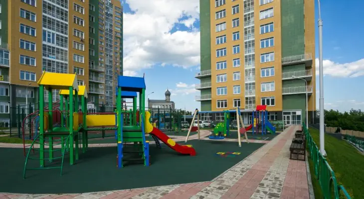 жк перья детская площадка