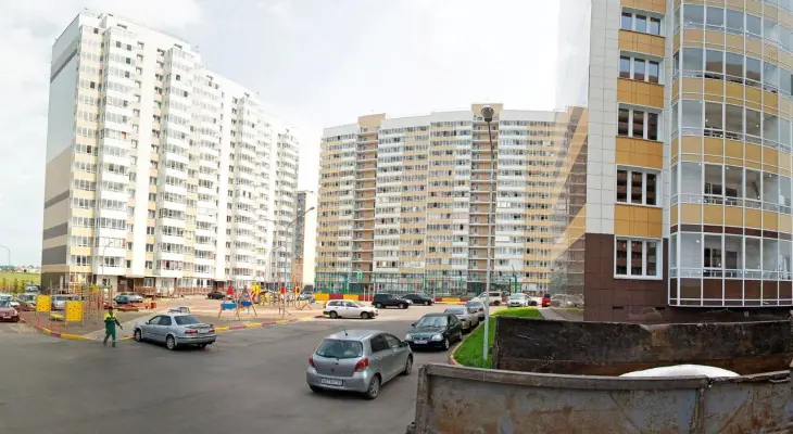 ЖК Родники Парковка у дома