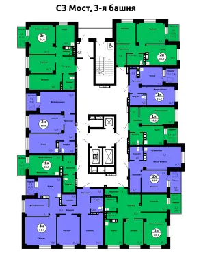 ЖК Серебряный, дом 1, корпус 3