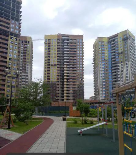 Монолитно кирпичный дом, ЖК Ранвей, Красноярск