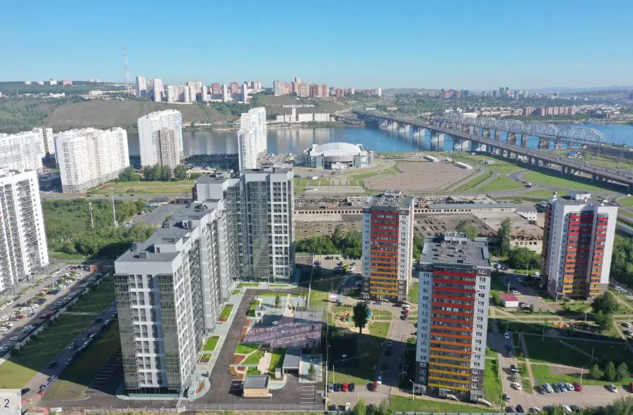 жилье комфорт класса в красноярске, на фото жк Эмоушн