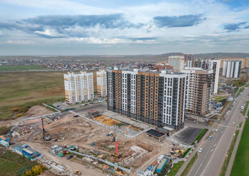 район мясокомбинат, на фото жк дивные дали