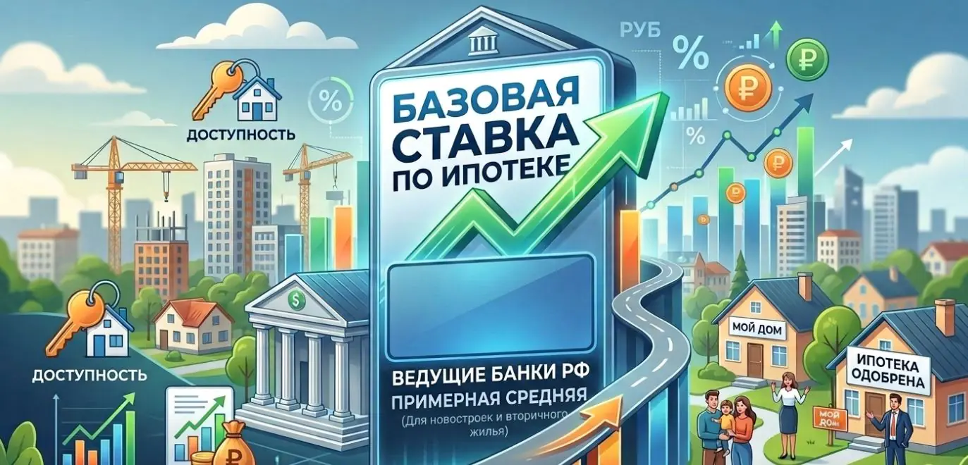 Базовая ставка по ипотеке Красноярск