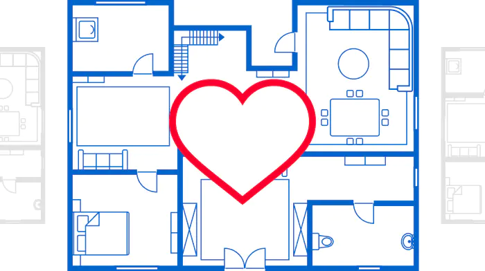 Пример планировки с пометкой избранное